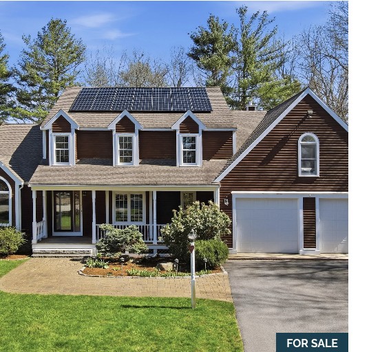 Exterior of 15 Grist Mill Lane in Pembroke, MA