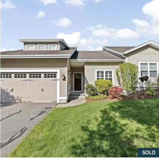 Front exterior of 46 Walden Way in Milford, MA