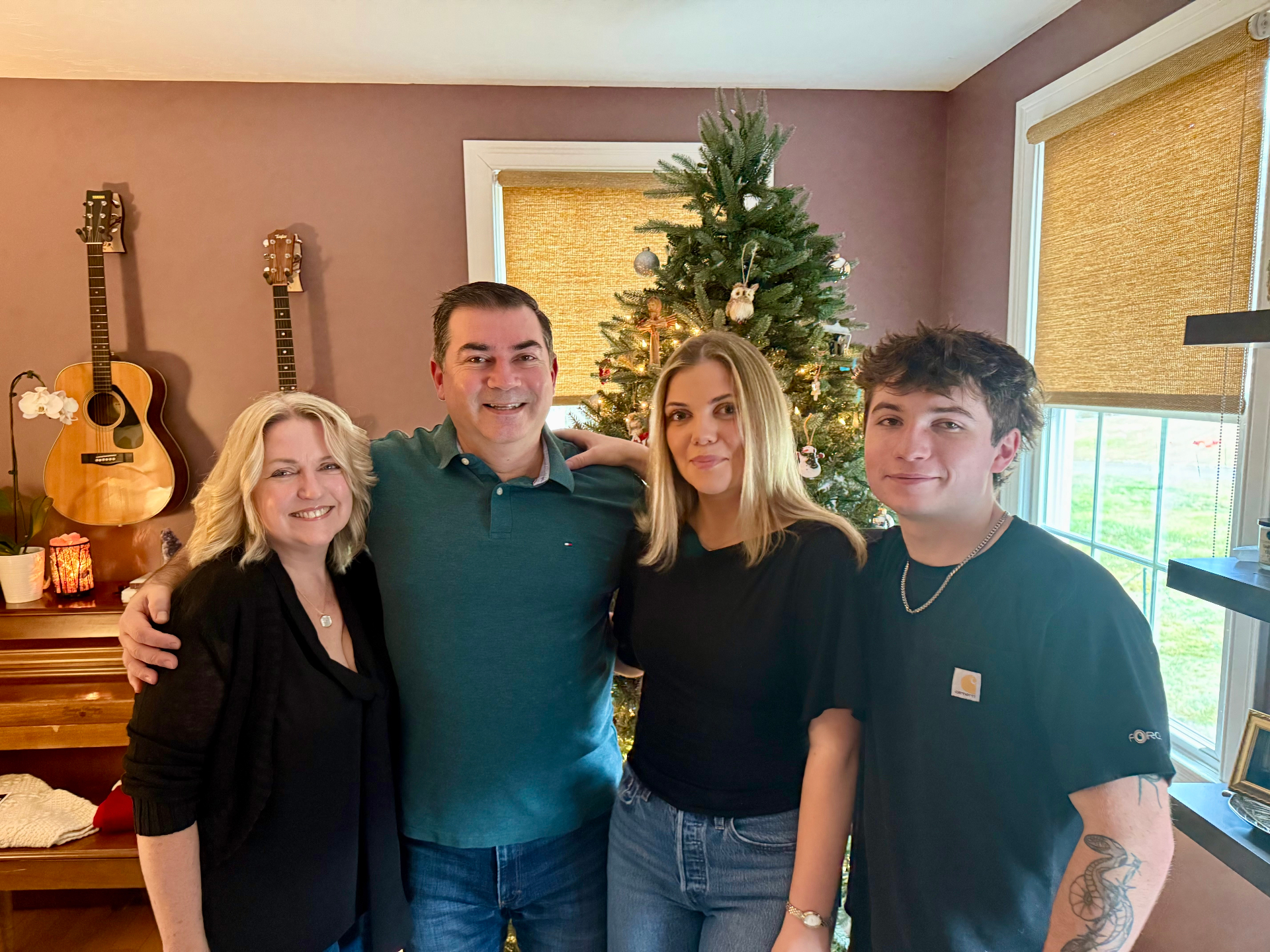 THE FORD-ALHADEFF FAMILY: JULI, ROD, ALEXA, & NICK